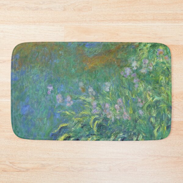 Item preview, Claude Monet Irises Impressionist Garden Painting designed and sold by Under-TheTable.