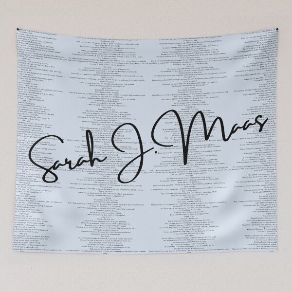 Item preview, Maasverse Quotes designed and sold by Library-Of-Em.