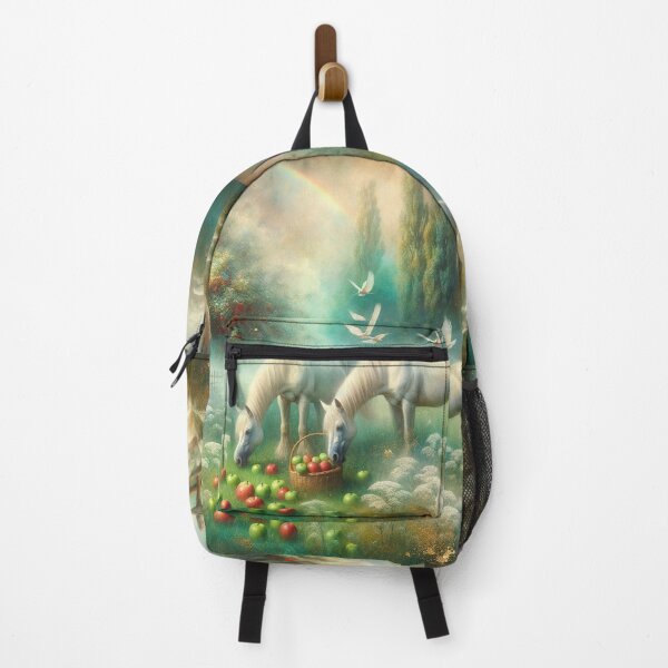 Item preview, Horses Nibbling Apples designed and sold by M-Y-A-R-T-.