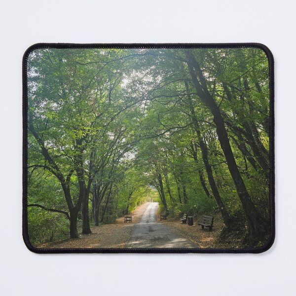 Item preview, village road going through passage of trees designed and sold by MarijaArt.