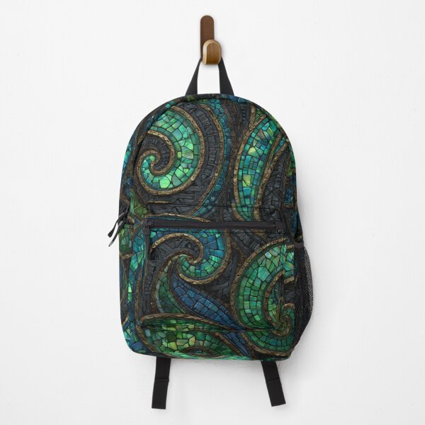 Item preview, New Zealand Māori Paua Pattern Koru Design 459 designed and sold by GrinGalore.