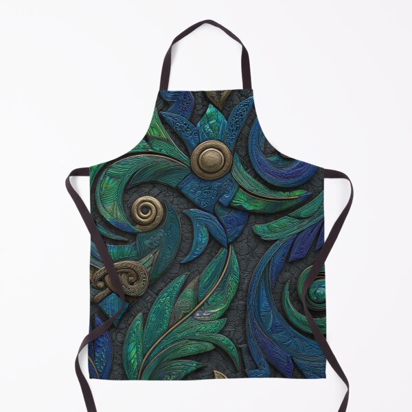 Item preview, New Zealand Māori Paua Pattern Koru Design 460 designed and sold by GrinGalore.