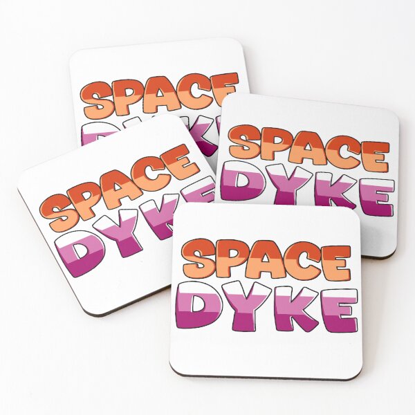 Item preview, Pride Space Dyke #2 designed and sold by TeaLottie.