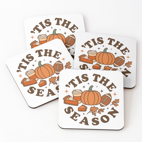 Item preview, Tis The Season, Retro Funny Thanksgiving, Football Latte Coffe, Football, Pumpkin Pie, Football Season, Pumpkin Spice designed and sold by OctonoteStudio.