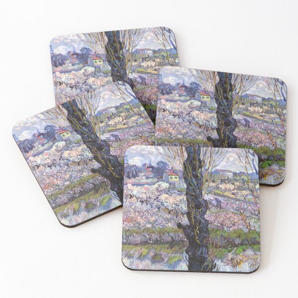 Item preview, Vincent van Gogh View of Arles Flowering Orchards Post-Impressionist designed and sold by Under-TheTable.