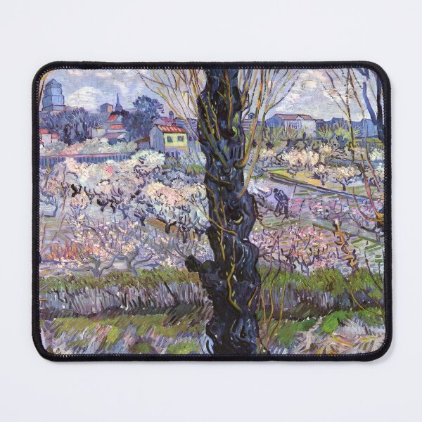 Item preview, Vincent van Gogh View of Arles Flowering Orchards Post-Impressionist designed and sold by Under-TheTable.