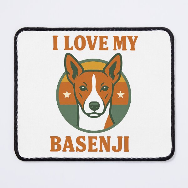 Item preview, Basenji designed and sold by TheWonkyEaselCo.
