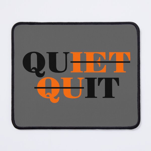 Item preview, Quiet Quit Minimalist Typography | Modern Workplace Humor Trend 2025 designed and sold by artworkathome.