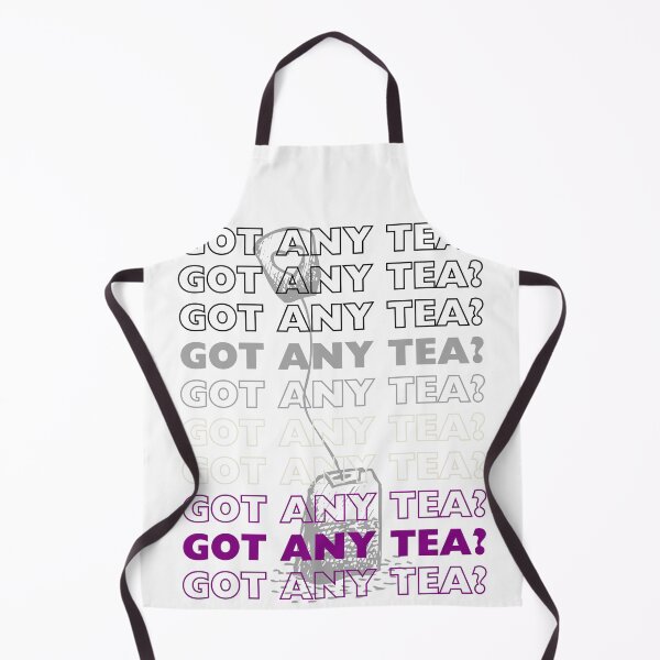 Item preview, GOT ANY TEA? Asexual Pride Teabag Sticker Subtle Ace Design Sticker/Magnet/Print designed and sold by eggface.sandwich.