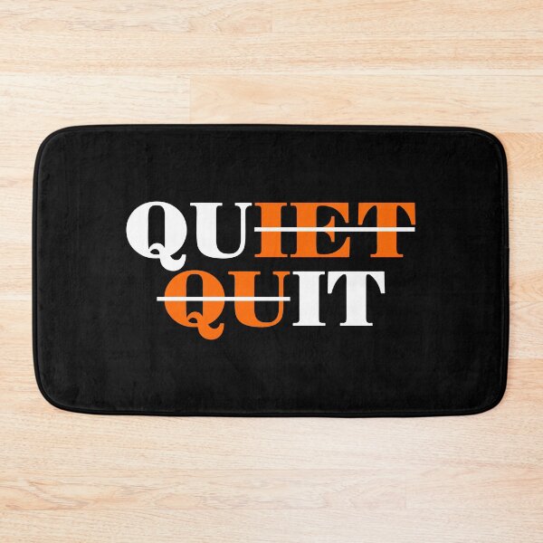 Item preview, Quiet Quit Minimalist Typography | Modern Workplace Humor Trend 2025 designed and sold by artworkathome.