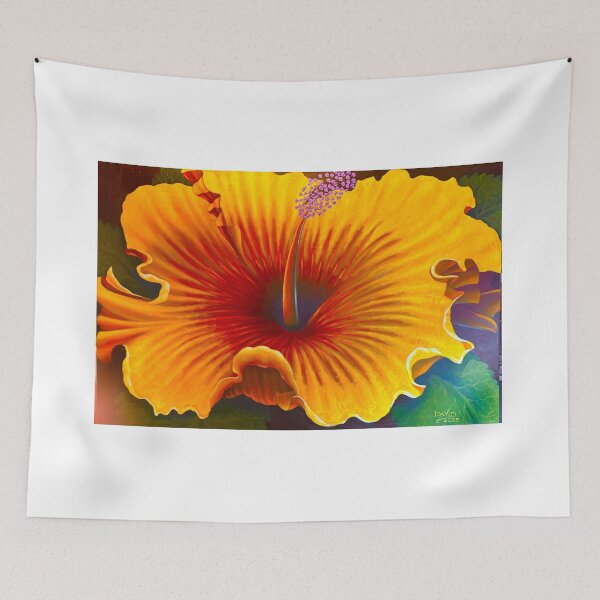 Artikelvorschau, Gelber Hibiskus entworfen und verkauft von 1Davedesigner.