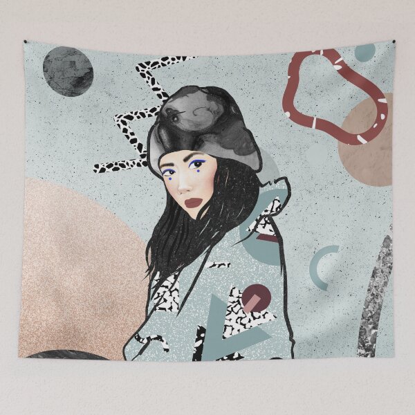 Item preview, Terramia fashion illustration 01 designed and sold by prntsystm.