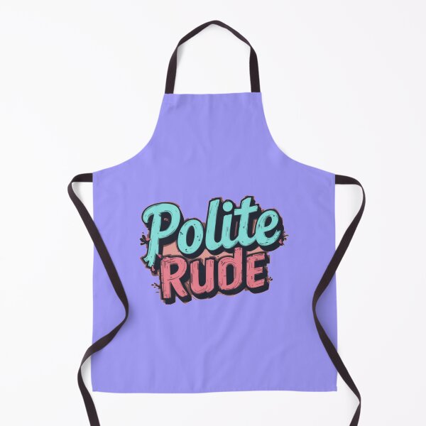Item preview, Polite rude sticker designed and sold by Dospart.
