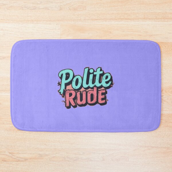 Item preview, Polite rude sticker designed and sold by Dospart.
