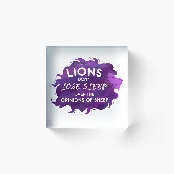 Item preview, Leones vs Ovejas designed and sold by sofiaruelle.