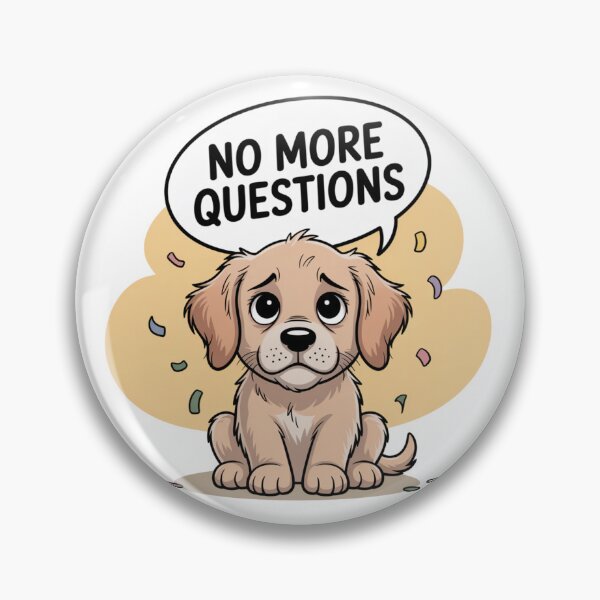 Item preview, No More Questions designed and sold by VargRunes.