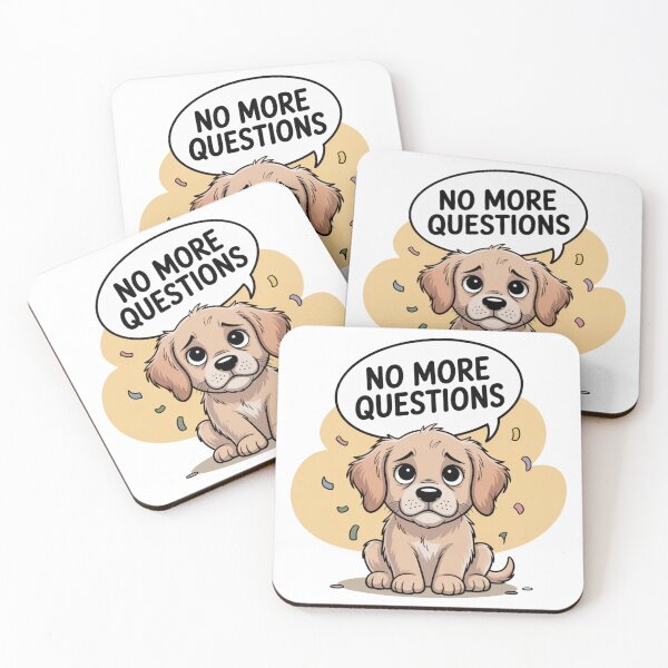 Item preview, No More Questions designed and sold by VargRunes.