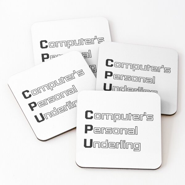 Item preview, Funny CPU Computer Engineering Acronym Pun designed and sold by ThePungineer.