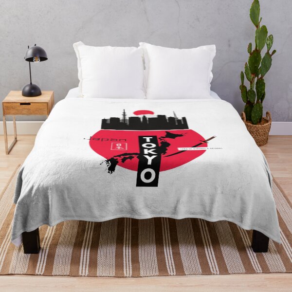 Item preview, Tokyo Japan Katana – Rising Sun Samurai Cityscape designed and sold by MOTAS FASHION .