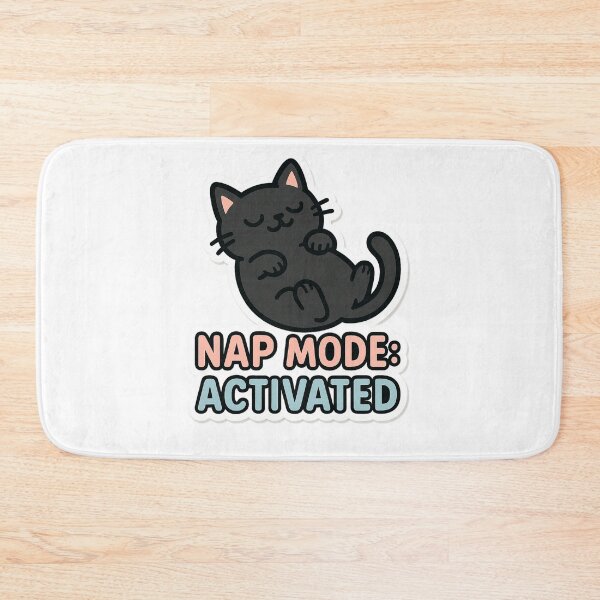 Item preview, Cat – Nap Mode: Activated designed and sold by CrazyMop_.