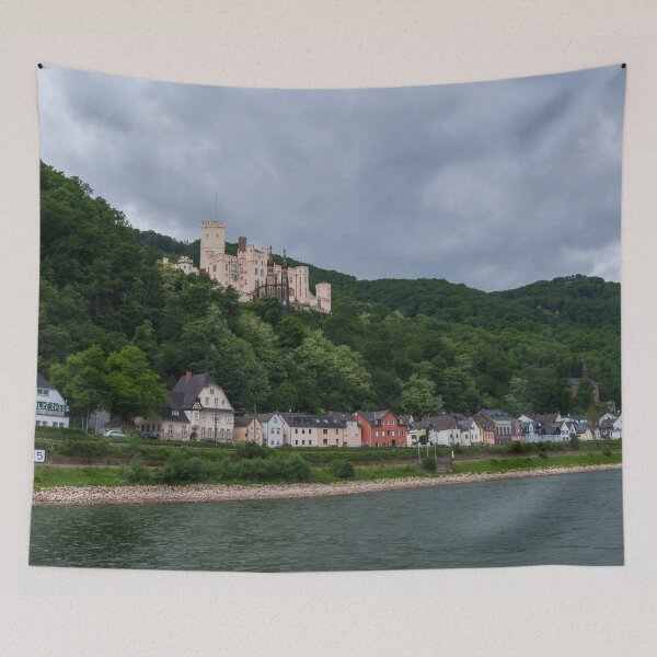 Item preview, Stolzenfels Charm – Colours Beneath the Castle designed and sold by rawshutterbug.