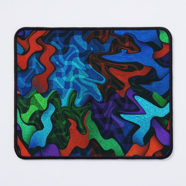 Item preview, Colorful, abstract, wave-shaped artwork designed and sold by Sigtrix.