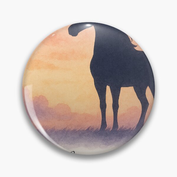 Item preview, The Last Unicorn ,Pastel Silhouette Fan Art with Quote designed and sold by DreamlineArtworks.