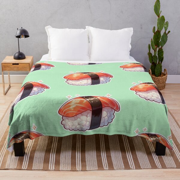 Item preview, Kawaii Sushi Manga Anime – Cute Chibi Japanese Food designed and sold by Sugar Wisdom .