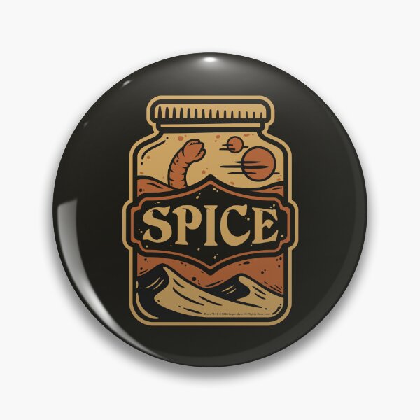 Item preview, Dune Arrakis Desert Spice Jar designed and sold by wolfkin-design.