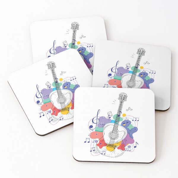 Item preview, Six Strings, One Soul – Guitar Lovers Design designed and sold by SMLX-fashion.