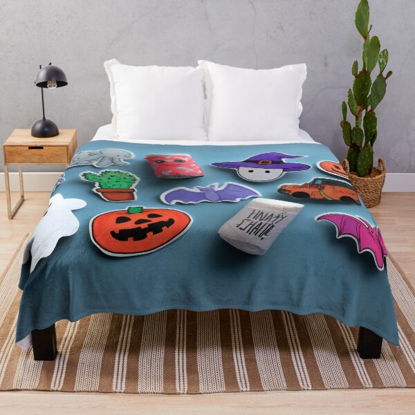 Item preview, Cute Halloween Sticker Bundle – Ghosts, Pumpkins, Bats & More ,Digital Halloween Decor designed and sold by pimkamol.