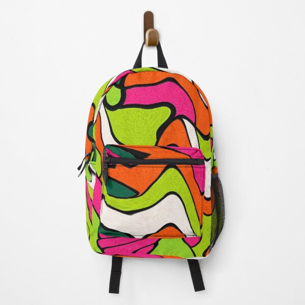 Item preview, Colorful, abstract, wave-shaped artwork designed and sold by Sigtrix.
