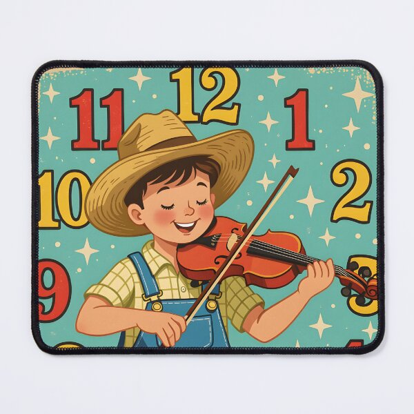Item preview, Fiddler boy playing around the clock designed and sold by Ponted.