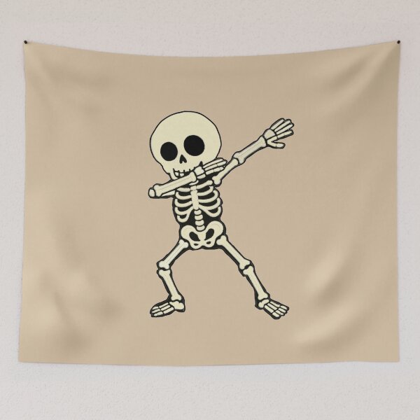 Item preview, Dabbing Skeleton – Funny Halloween Dance Pose designed and sold by Myra365Art.