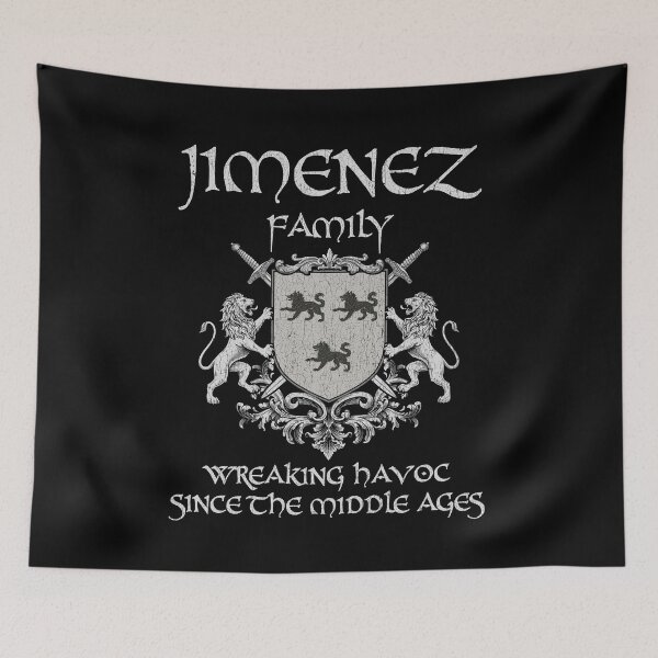 Item preview, Jimenez Family Crest – Medieval Heritage Emblem for Ancestry Lovers & Vintage Style Fans designed and sold by 9X FR.