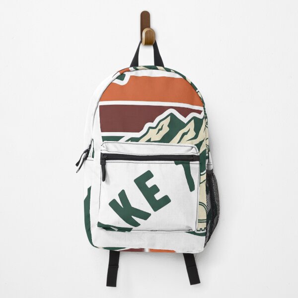 Item preview, Vintage Mountain Hiking Patch – “Take The Trail” Adventure Design designed and sold by 001Haiba.