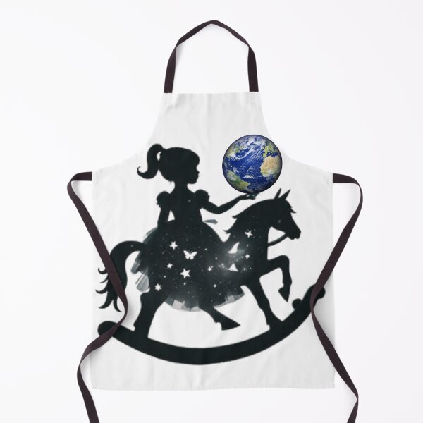 Item preview, Galactic Princess on a Rocking Horse designed and sold by Designs-By-LJ.