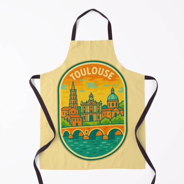 Artikelvorschau, Toulouse Reise-Souvenir-Aufkleber entworfen und verkauft von rogue-design.