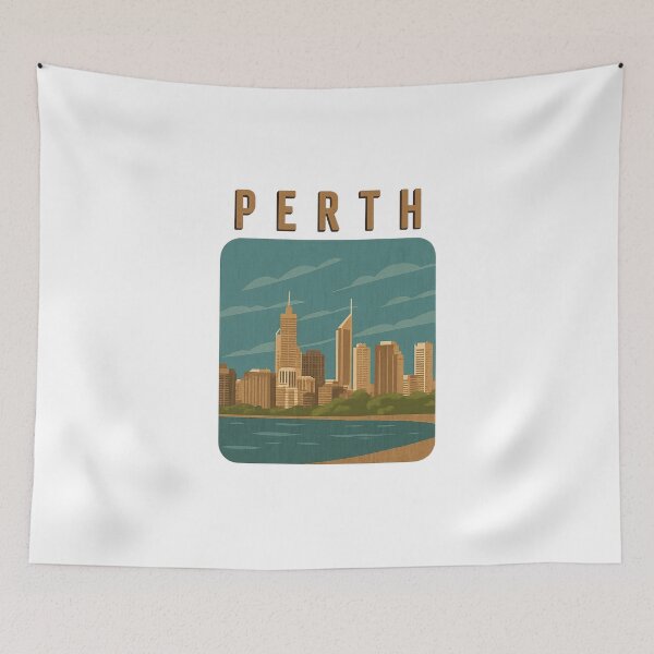 Item preview, Perth Central Business District Western Australia designed and sold by Aryabek.