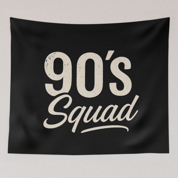 Item preview, 90’s Squad Retro Vintage, throwback 90s party  designed and sold by fusiondesignsstudio.