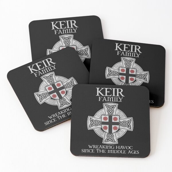 Item preview, Keir Family Crest – Medieval Heritage Emblem for Ancestry Lovers & Vintage Style Fans designed and sold by 9X FR.