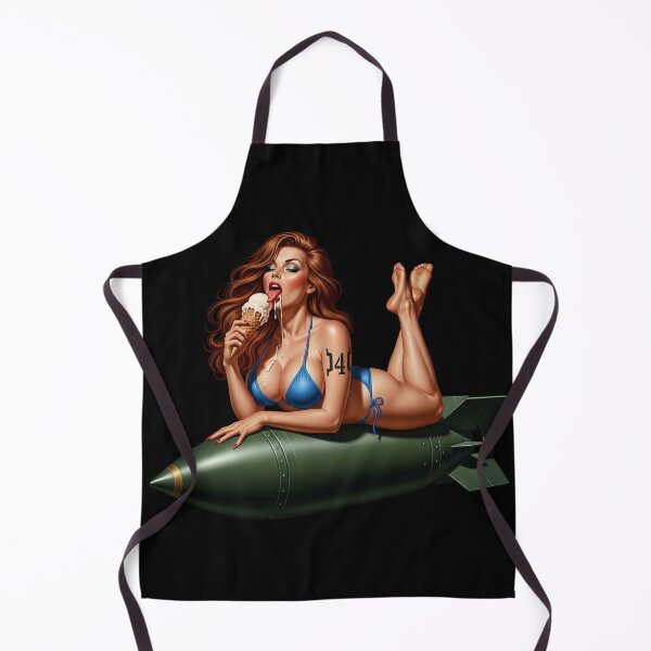 Item preview, Fallout Vault 4 Pin-up Girl on a Bomb designed and sold by VintageBazaar.