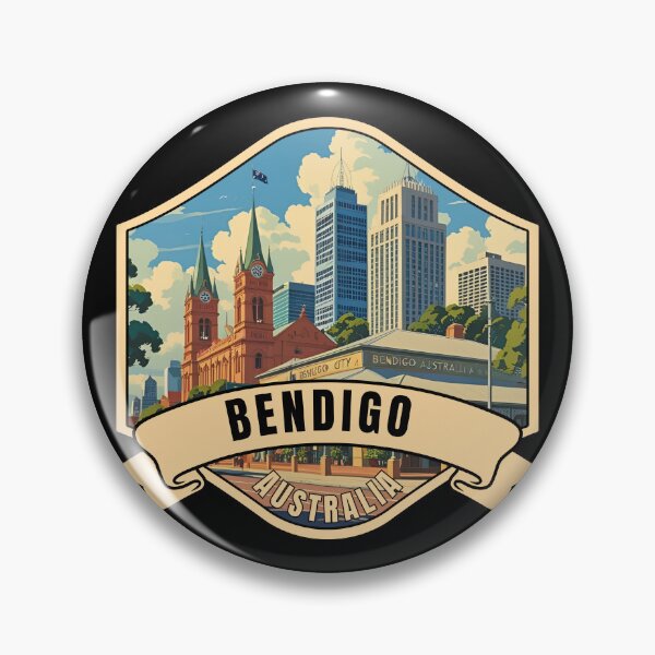 Item preview, Bendigo Australia designed and sold by aussieexplore.