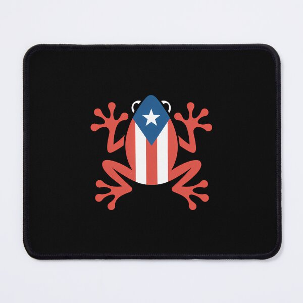 Item preview, Patriotic Puerto Rico Flag Frog designed and sold by aidenpier.