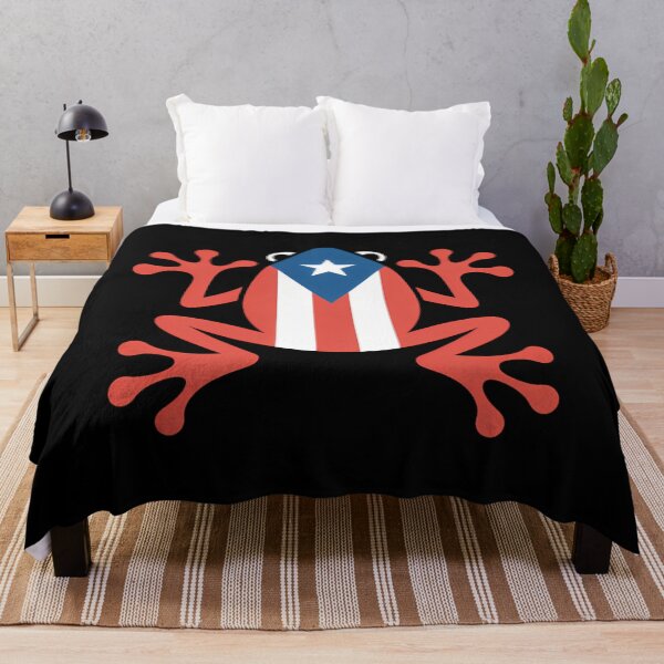 Item preview, Patriotic Puerto Rico Flag Frog designed and sold by aidenpier.