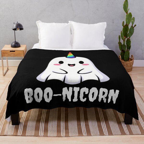 Item preview, BOO-NICORN - GHOST HALLOWEEN designed and sold by KEF Custom.