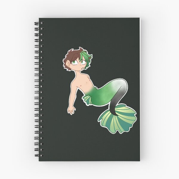 Item preview, Aromantic pride mermaid designed and sold by Blueberry-b1rd.