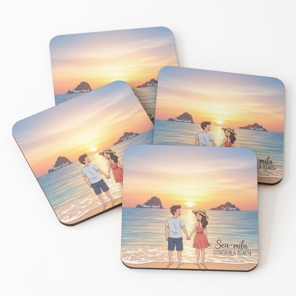 Item preview, Sea-mila Songkhla Beach designed and sold by See-Sea-Colors.