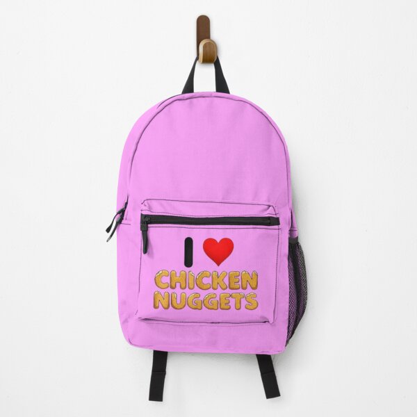 Item preview, I Love Chicken Nuggets Food Lover Funny Foodie Kids designed and sold by LUCKYHAPPYFINDS.