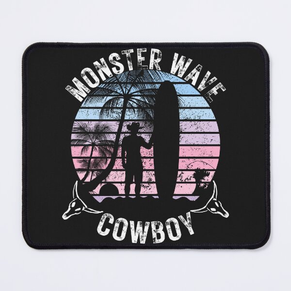 Item preview, monster wave cowboy designed and sold by Atonomous.